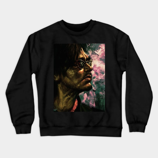 Oldboy Portrait Crewneck Sweatshirt by Allissweell